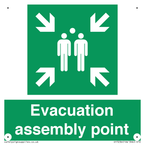 Evacuation assembly point
